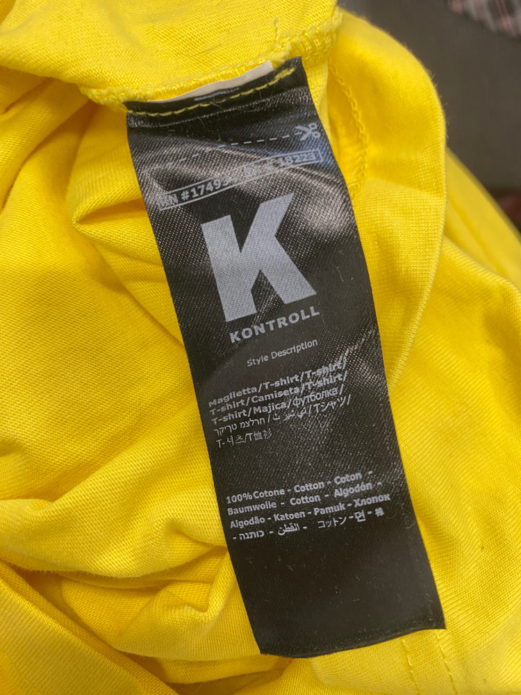 Classic Kappa T-Shirt UK XL Yellow men’s ML435