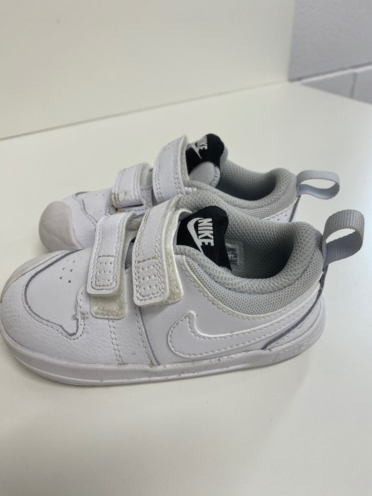 Fabulous Nike Pico 5 toddler Sneakers EUR 23.5 White Classics ML435