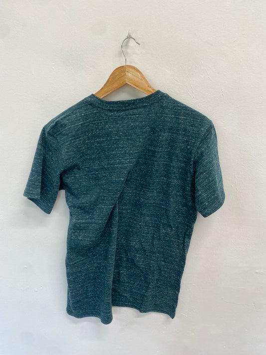 Classic carhartt T-Shirt UK S Teal loose fit PM002