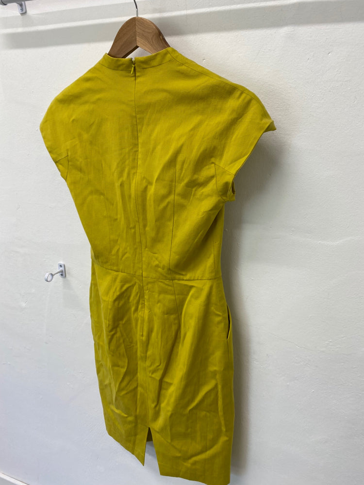 Fabulous REISS occasion event Dress Uk8 Yellow SN005