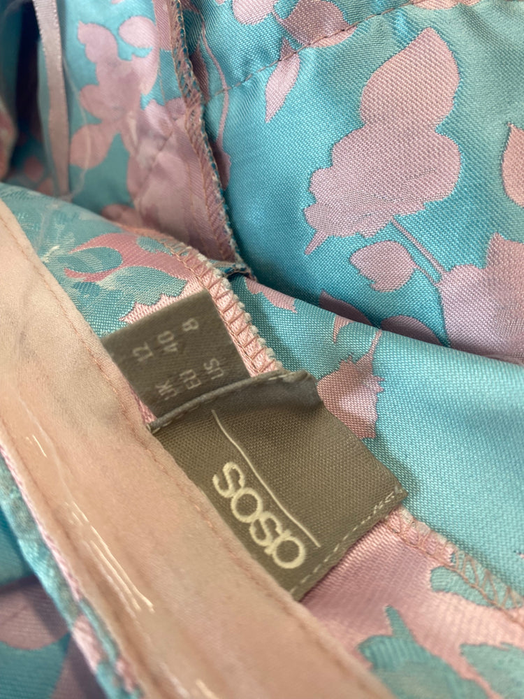 Fabulous ASOS Occasion Jumpsuit UK12 Pink & Blue Stunning AR001