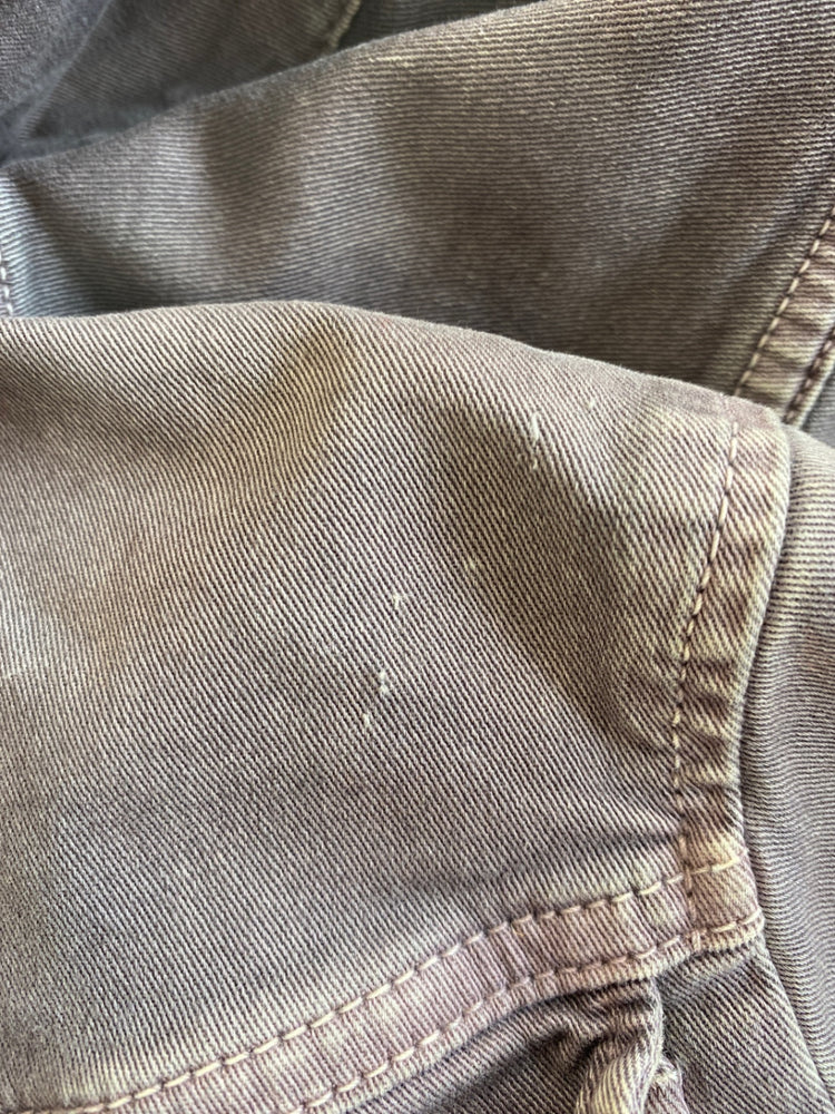 Fabulous Kookai Purple Wash Distress Look Denim Jacket UK8 KB001