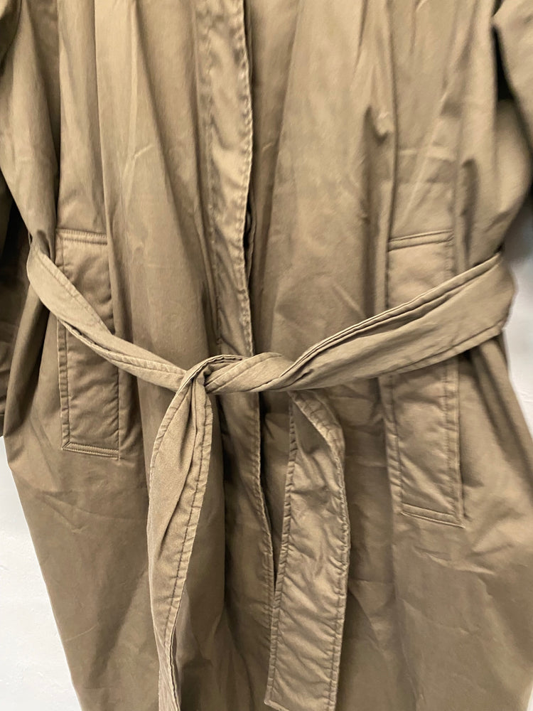 Fabulous UNIQLO U oversized Trench Coat UkM Brown KB001