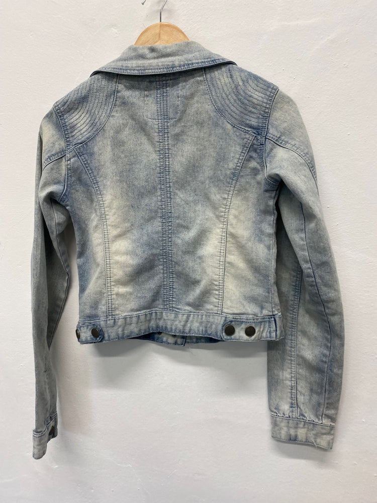 Fabulous GraPhicmania Denim Jacket Age 12-13 Light Blue KB001