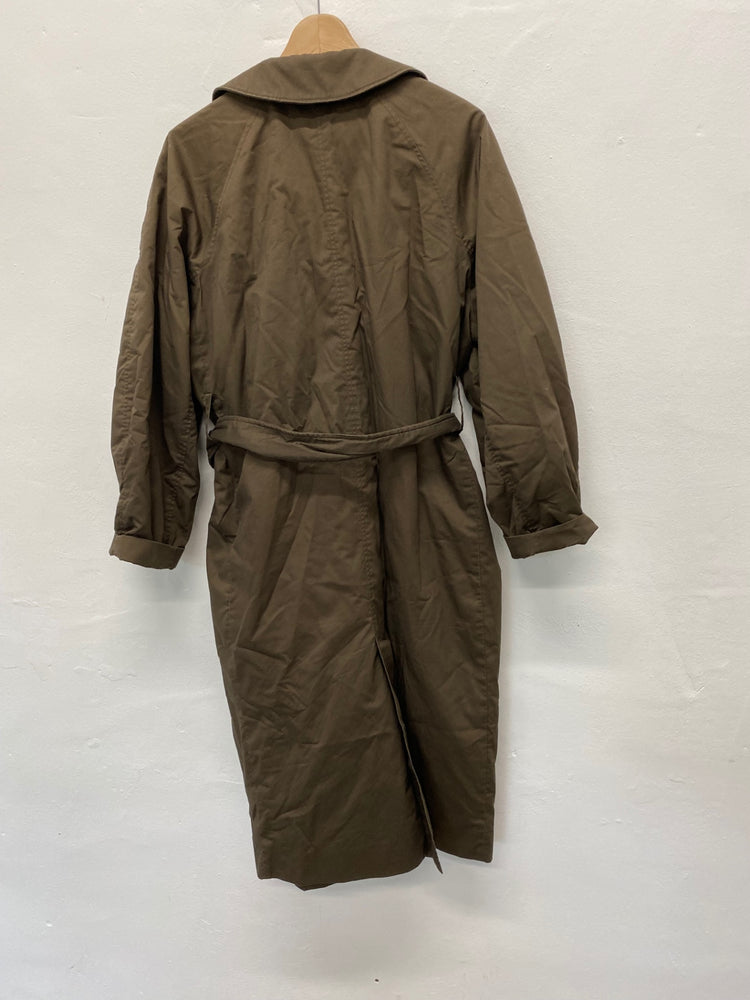Fabulous UNIQLO U oversized Trench Coat UkM Brown KB001