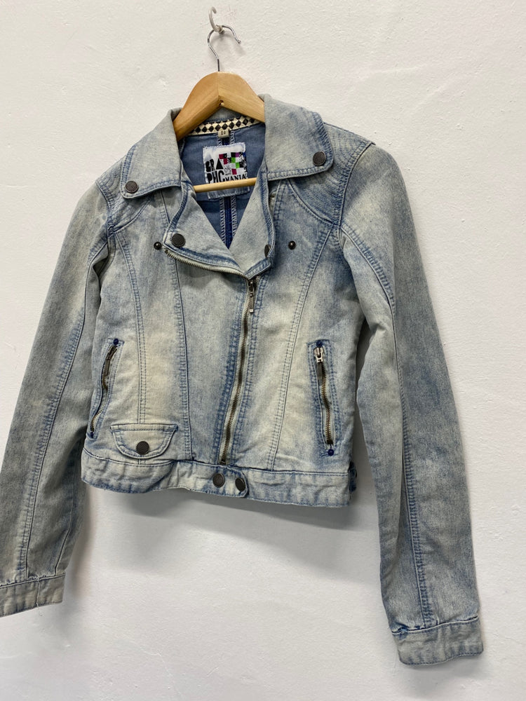 Fabulous GraPhicmania Denim Jacket Age 12-13 Light Blue KB001