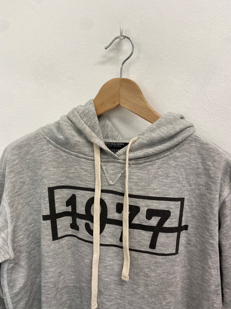 Fabulous Scotch & Soda Hoodie UK S Grey petite KB001