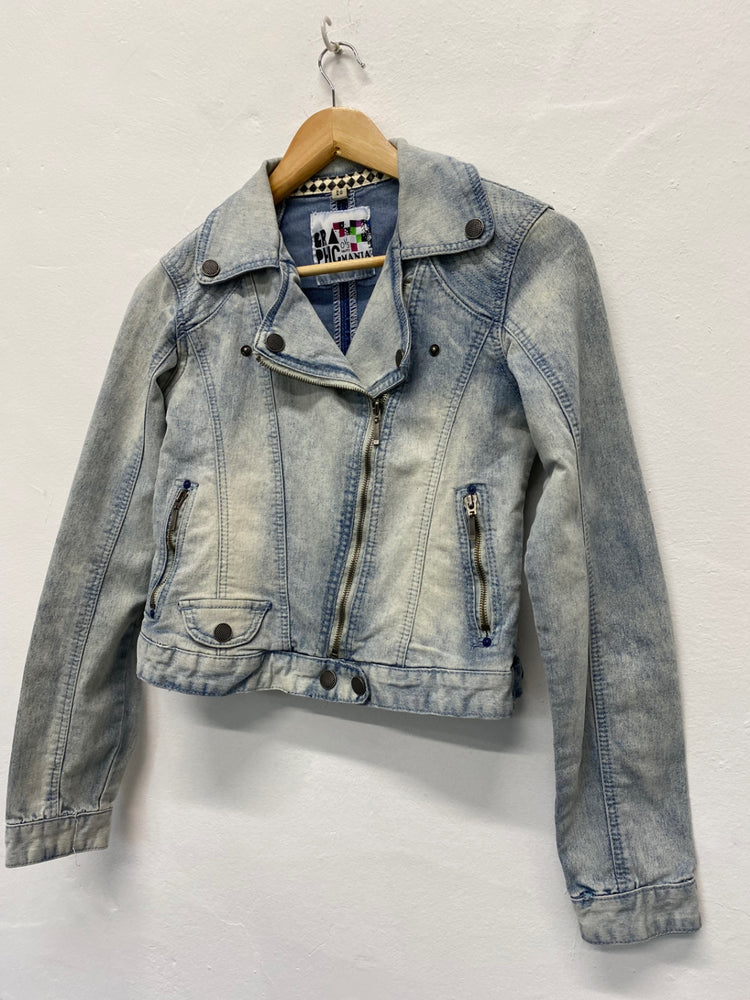 Fabulous GraPhicmania Denim Jacket Age 12-13 Light Blue KB001
