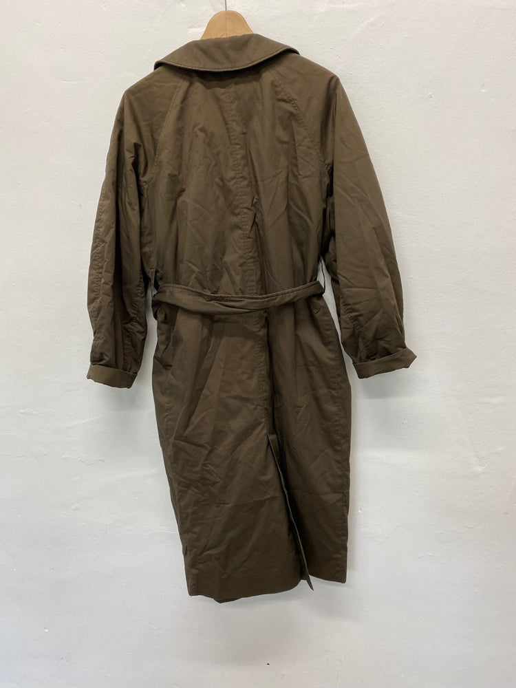 Fabulous UNIQLO U oversized Trench Coat UkM Brown KB001