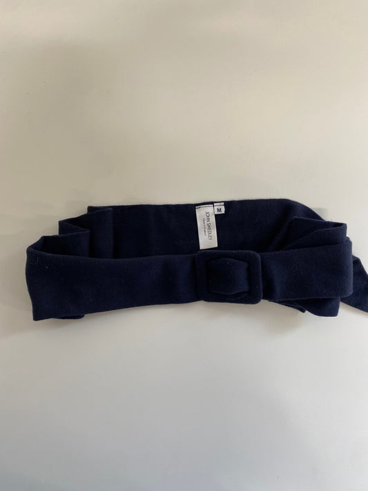 Fabulous John Smedley knit Belt M Navy Blue KB001
