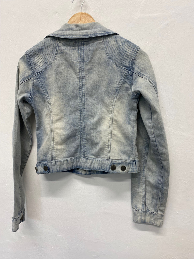 Fabulous GraPhicmania Denim Jacket Age 12-13 Light Blue KB001