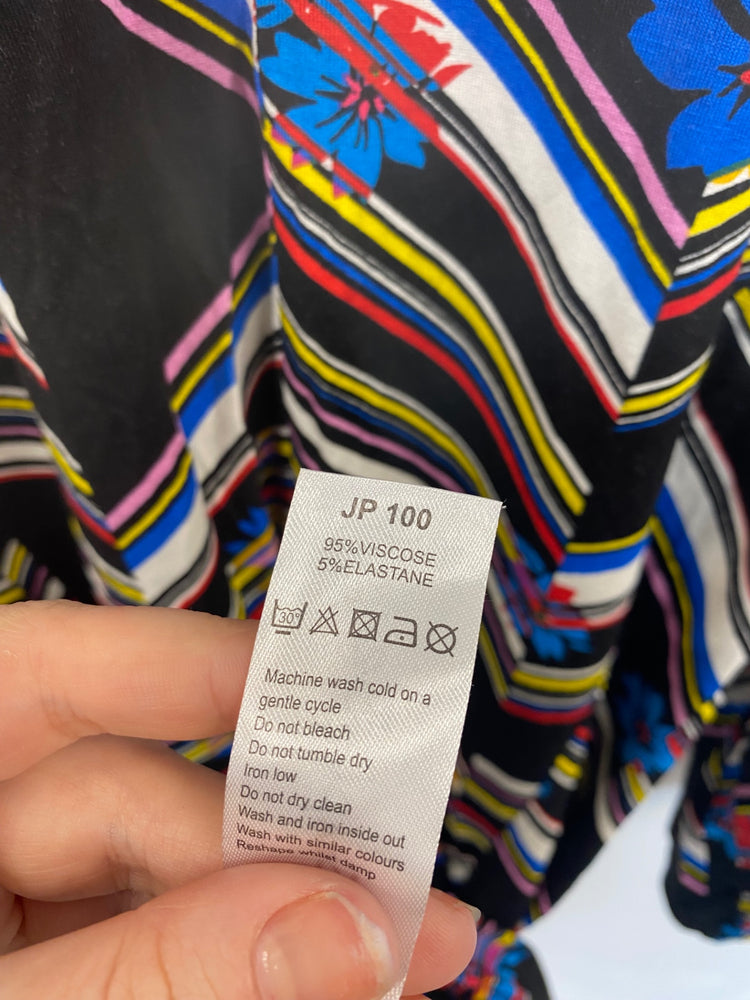 Fabulous Simply Be Artsy Floral Midi Dress UK22 LK006