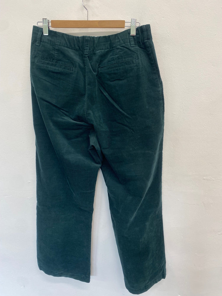 Fabulous Uniqlo Trousers W16 L30 Dark green BS001