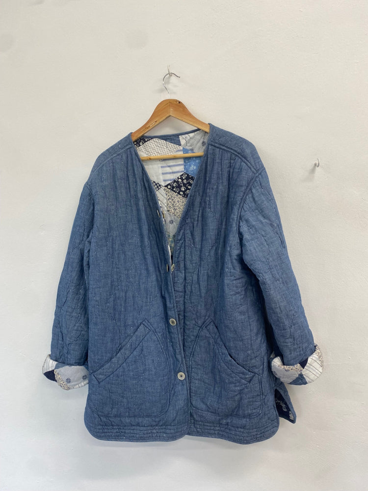 Fabulous Polo by Ralph Lauren Jacket UK 16 Blue reversible BS001