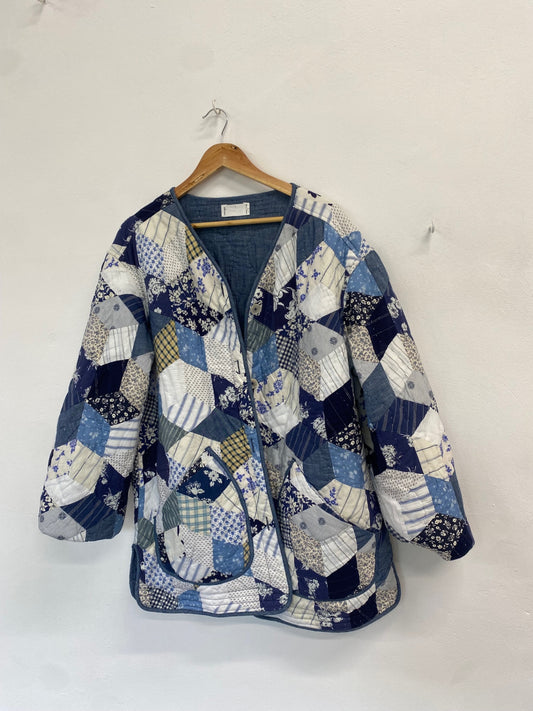 Fabulous Polo by Ralph Lauren Jacket UK 16 Blue reversible BS001