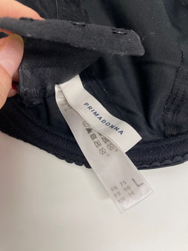 Fabulous Primadonna Bralette UK 34 Black lace BS001