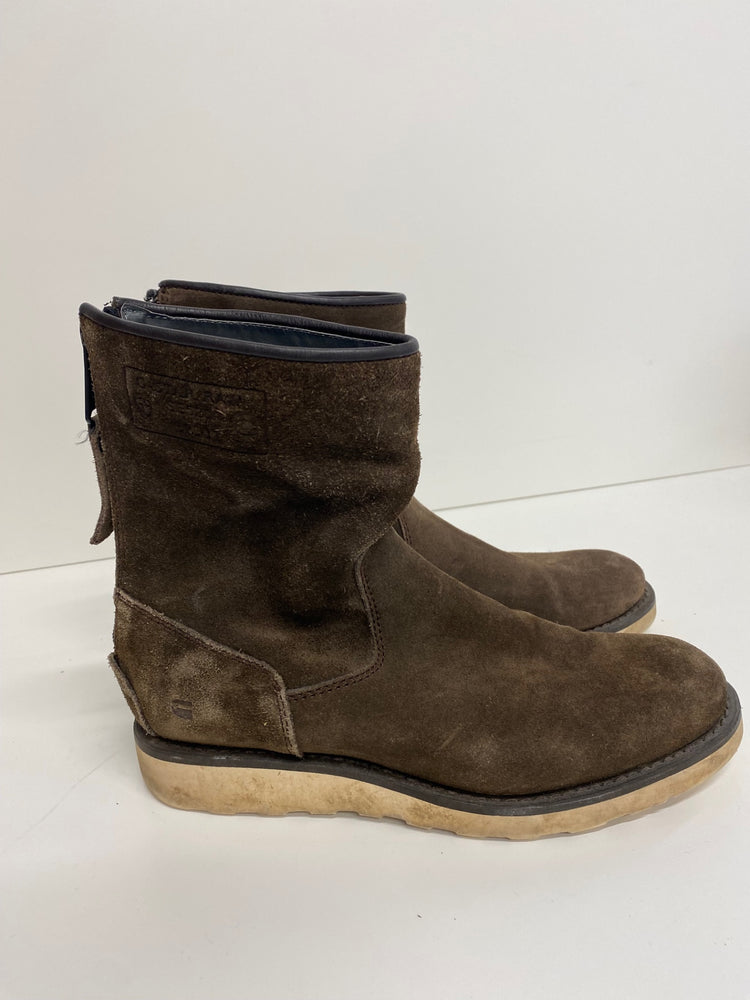 Fabulous G Star suede back zip Boots UK5 Brown BS001