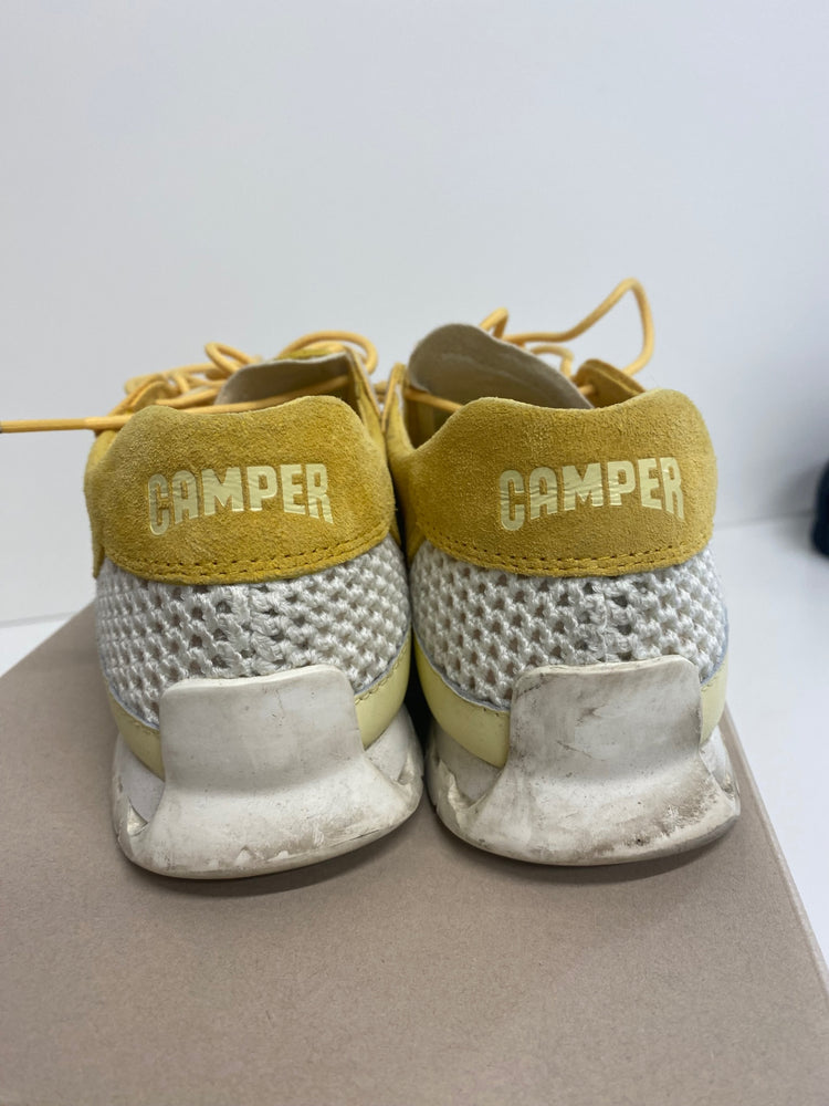 Fabulous Camper Nothing Polen Sneakers Uk5 Yellow & White Rare BS001