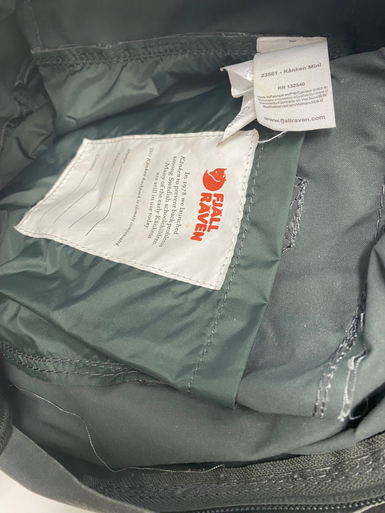 Fabulous Fjällräven Kånken mini Backpack Mini Dark gray Khaki BS001