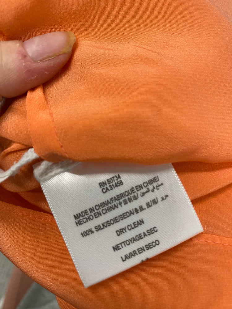 Fabulous BCBGMAXAZRIA Cami top UK M Orange GM143
