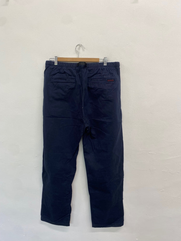 Fabulous Gramicci Chino Trousers UK XL Navy Blue BS001