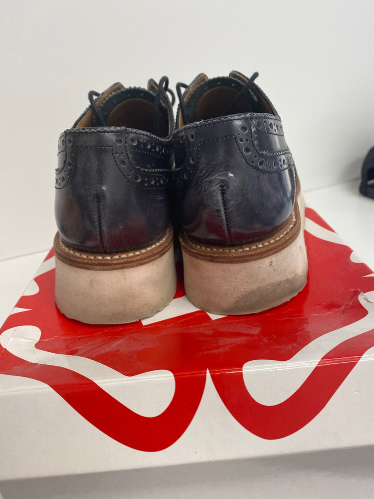 Fabulous Grenson Martha shoes UK5 Black & blue BS001