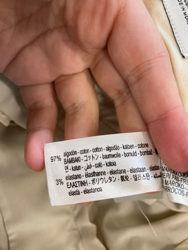 Fabulous Zara Beige Balloon Leg Trousers UK XL BS001