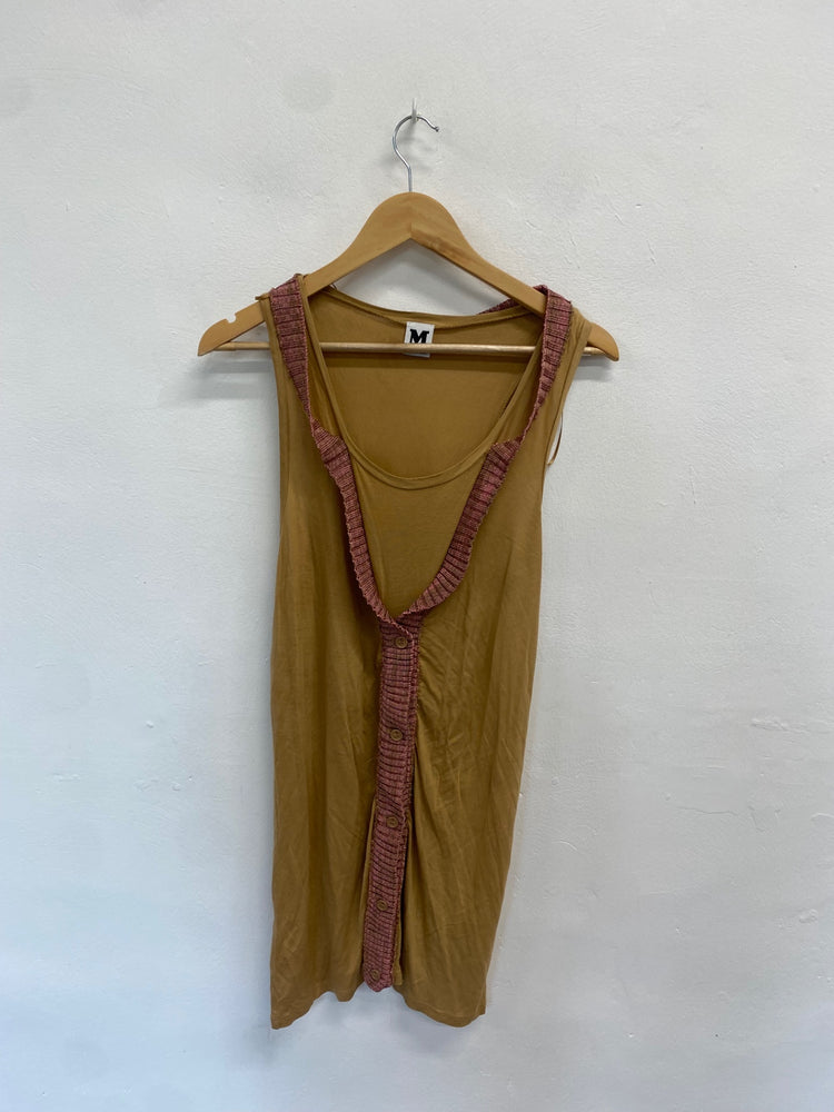 Fabulous Missoni Dress UK 12 Sand coral tunic dress GM143