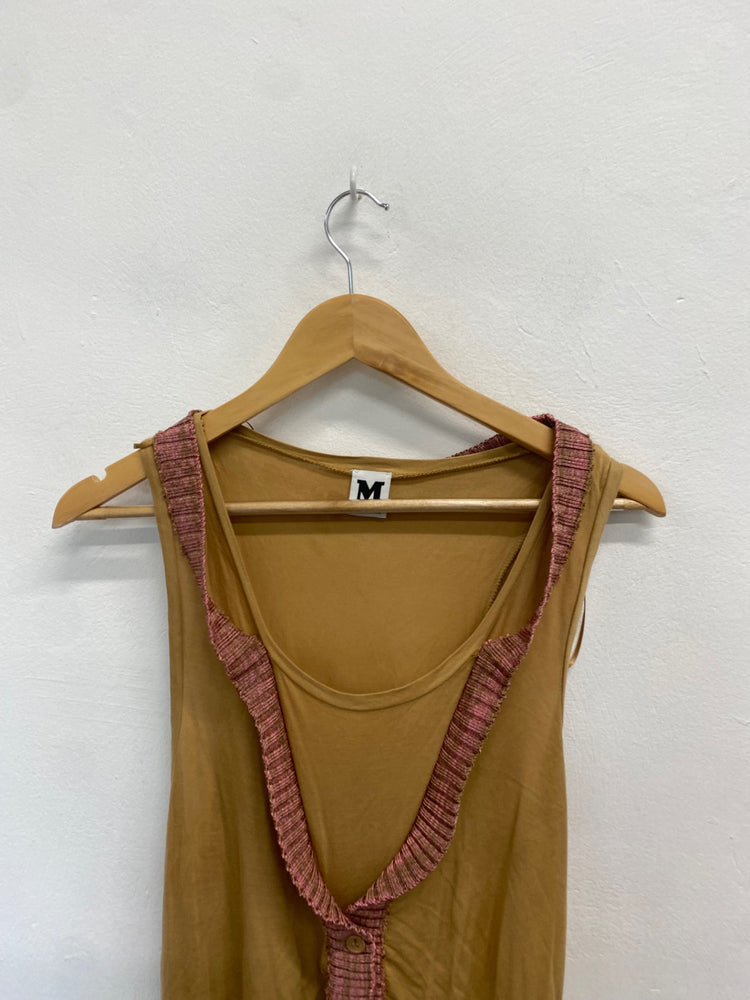 Fabulous Missoni Dress UK 12 Sand coral tunic dress GM143