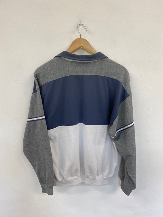 Classic Knightsbridge Blue Mix Sweater UK L GM143