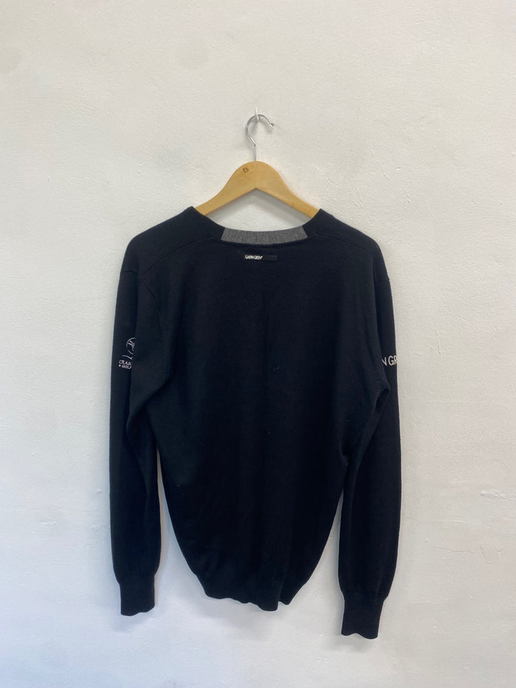 Classic GALVIN GREEN Sweater UK L Black craigilaw golf club GM143