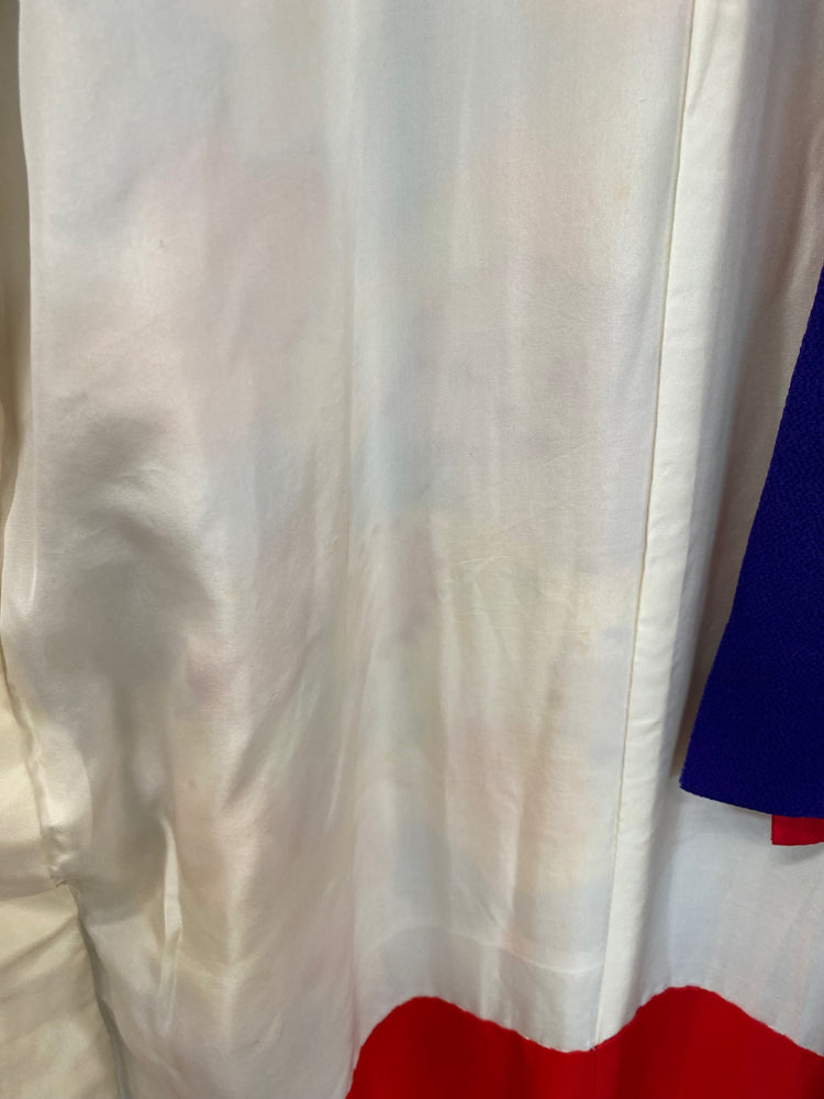 Fabulous Nakaya Traditional Floral Japanese Kimono UK M-L RG99