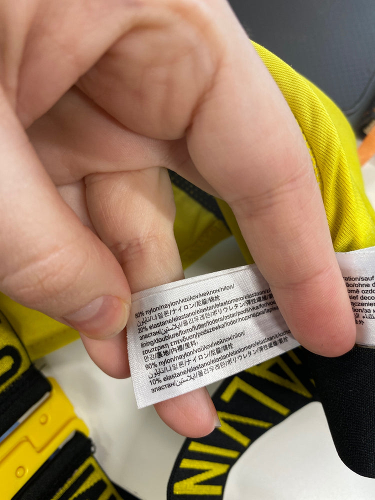 Fabulous Calvin Klein Yellow Intense Power Bikini Top UK M SM438