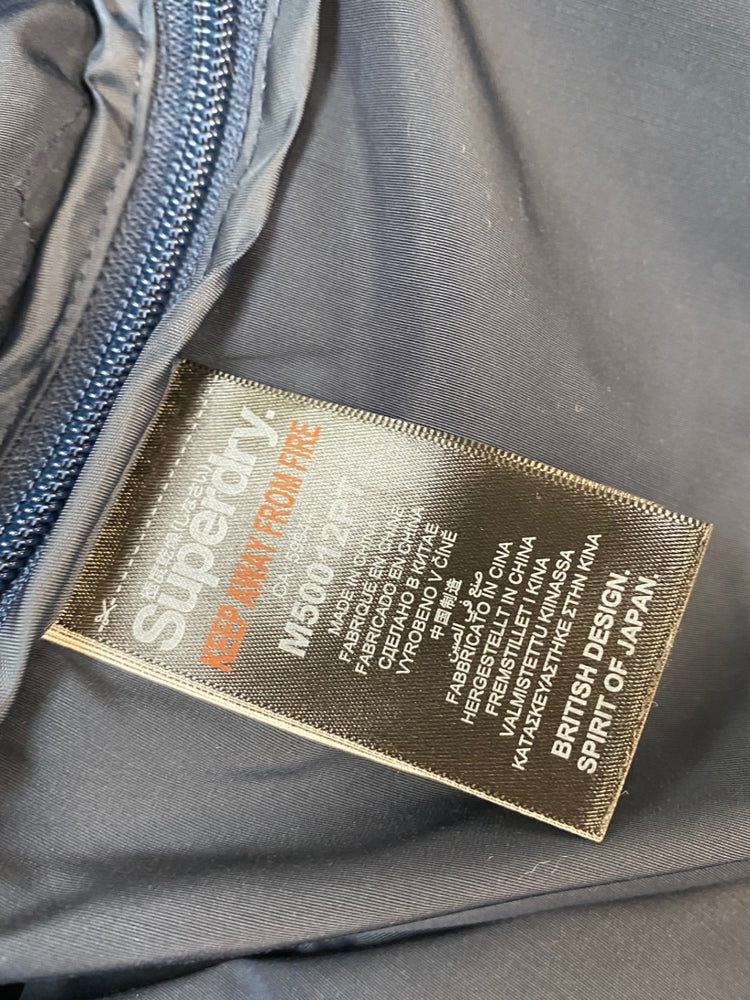 Fabulous Retro inspired Superdry Windbreaker UKS Navy & Red Striped LB244