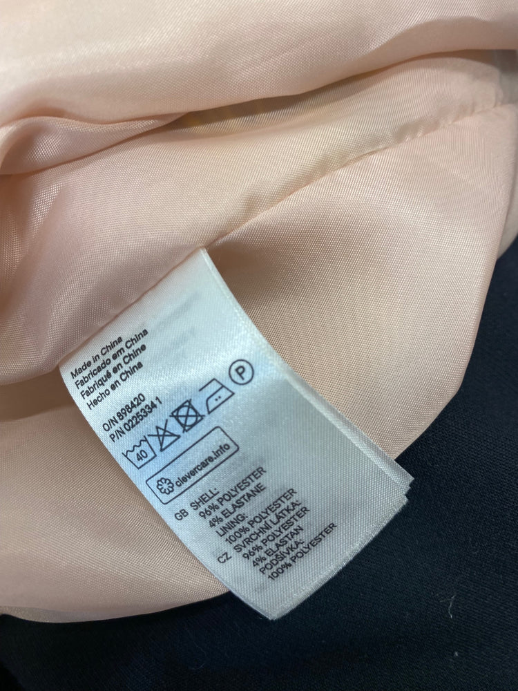 Fabulous H&M kimono style Overcoat UkM Peach Lagenlook crane oriental LB244