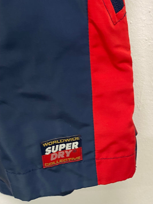 Fabulous Retro inspired Superdry Windbreaker UKS Navy & Red Striped LB244