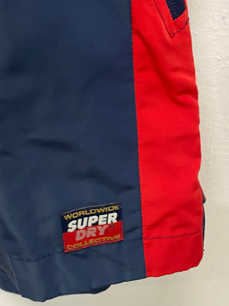 Fabulous Retro inspired Superdry Windbreaker UKS Navy & Red Striped LB244