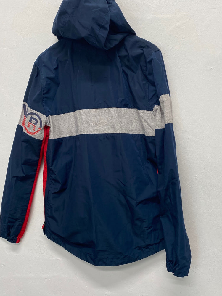 Fabulous Retro inspired Superdry Windbreaker UKS Navy & Red Striped LB244