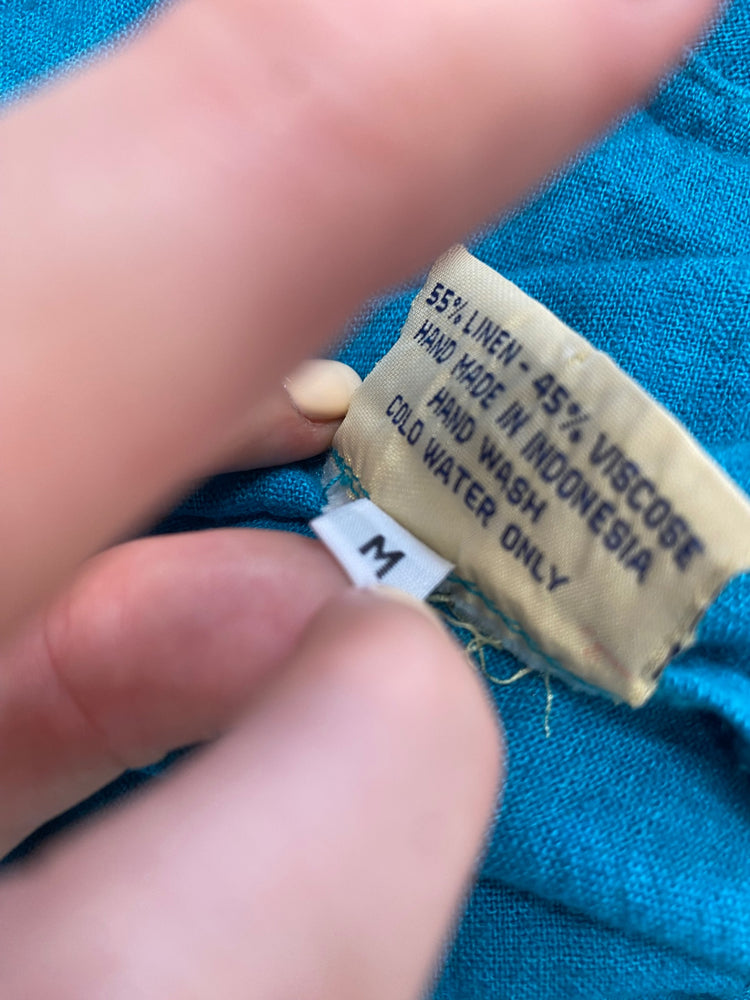 Fabulous Shirt UK M Turquoise