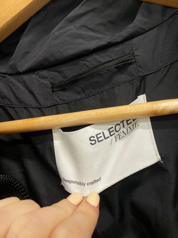 Fabulous Selected Femme Puffer Jacket black UK 12 Black CM007