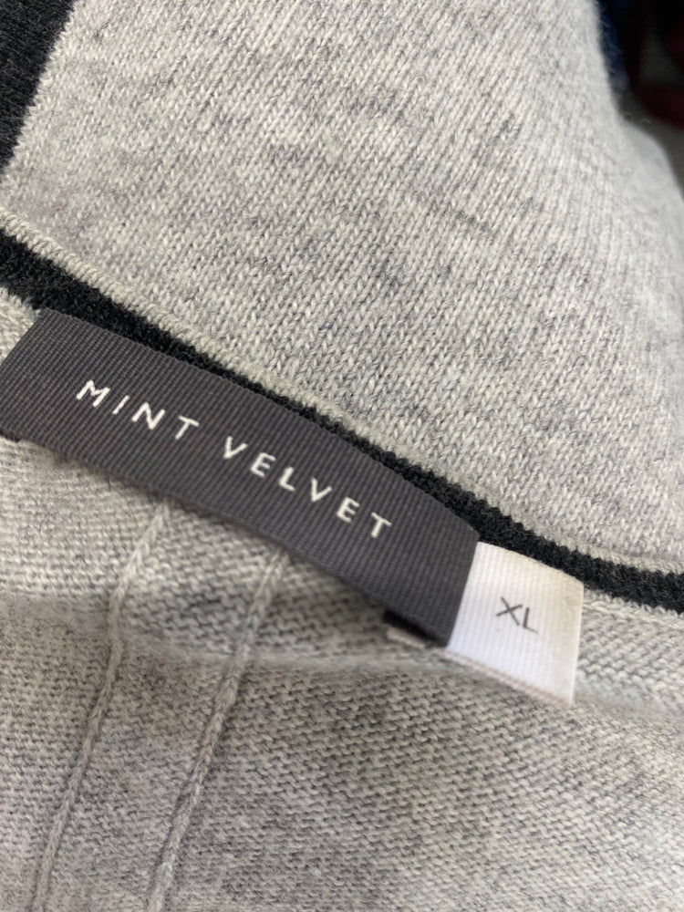 Fabulous Mint Velvet Jumper UK XL Grey star HD440