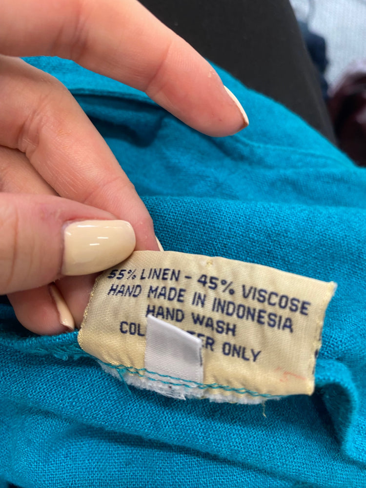 Fabulous Shirt UK M Turquoise