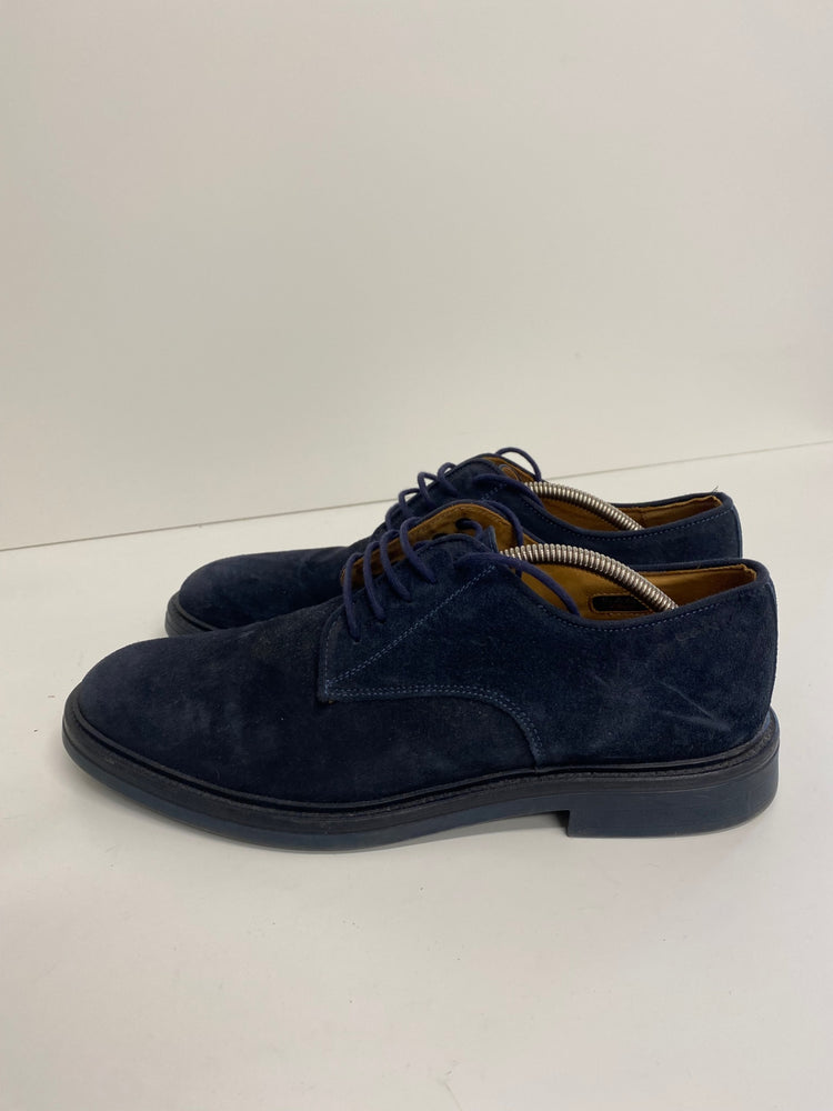 Fabulous GANT suede navy loafers UK9 Dark Blue HD440