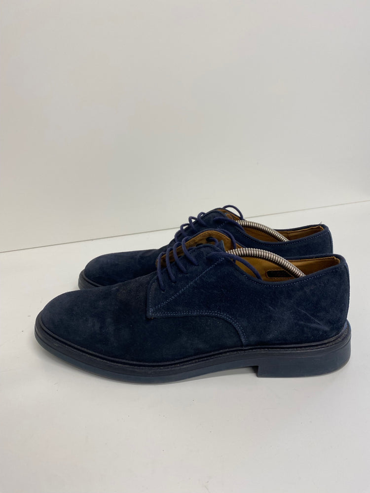 Fabulous GANT suede navy loafers UK9 Dark Blue HD440