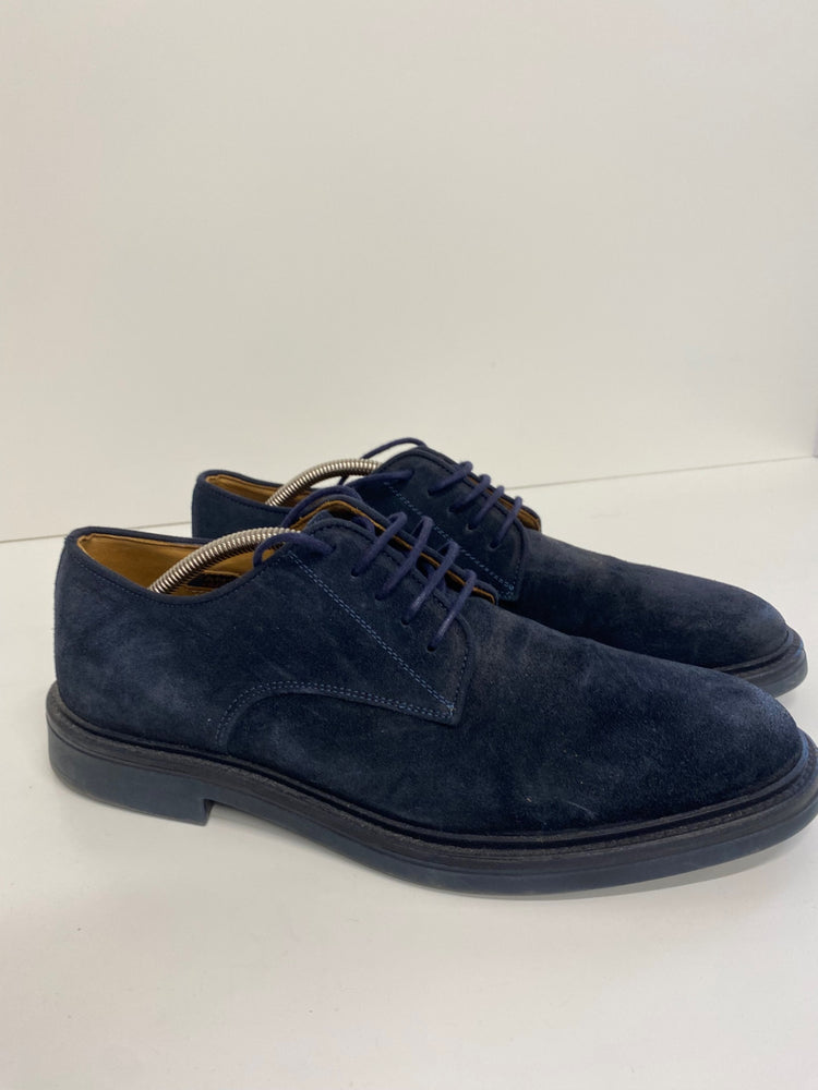 Fabulous GANT suede navy loafers UK9 Dark Blue HD440