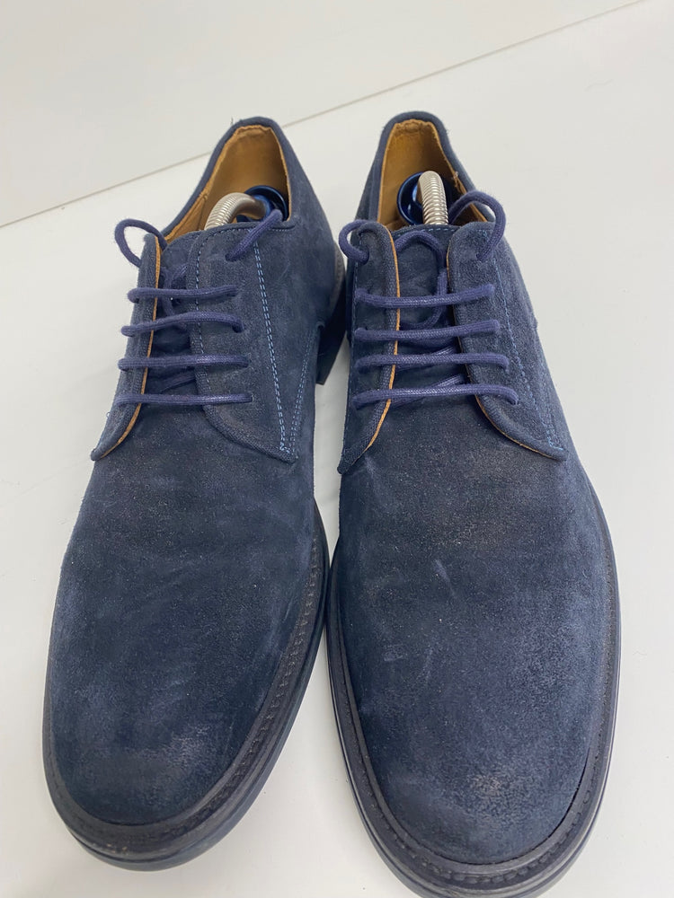 Fabulous GANT suede navy loafers UK9 Dark Blue HD440