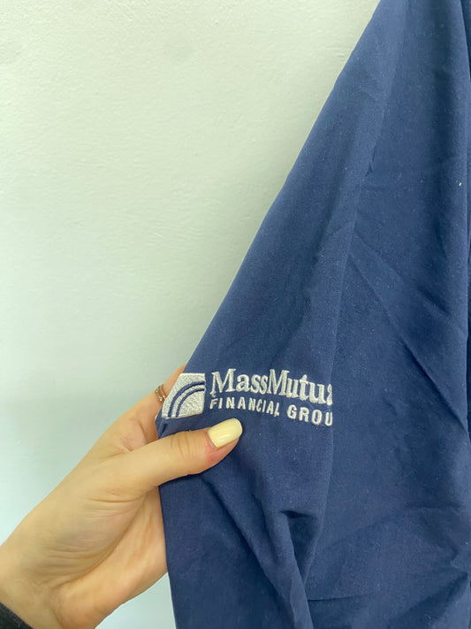 Fabulous Nike vintage golf Windbreaker UK XL Navy Blue HD440