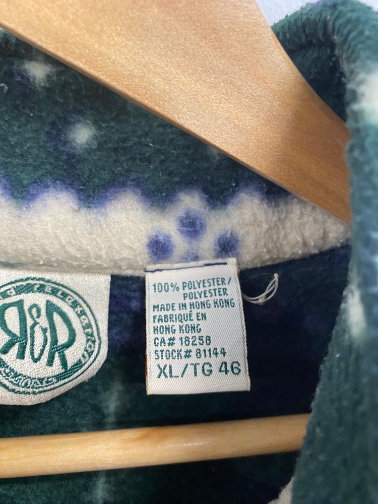 Fabulous Rest and Relaxation Sweater XL Green, Cream, Blue HD440