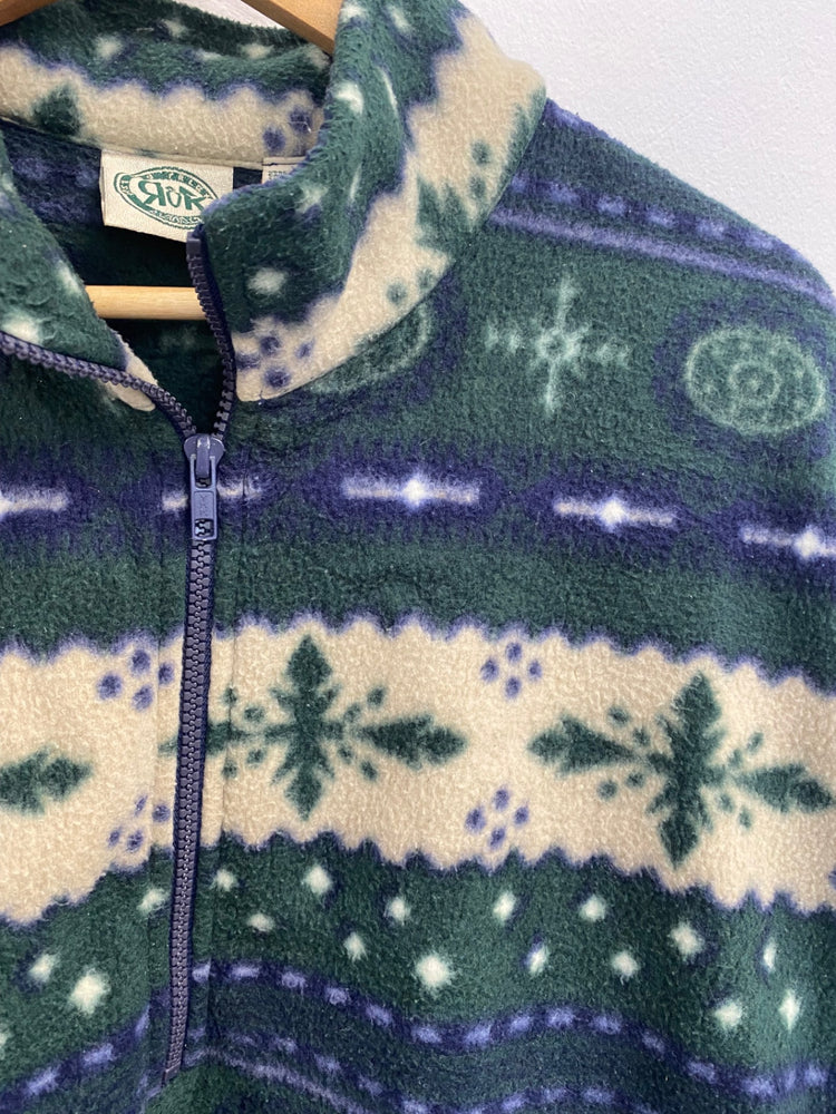 Fabulous Rest and Relaxation Sweater XL Green, Cream, Blue HD440