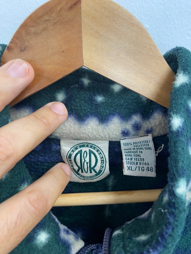 Fabulous Rest and Relaxation Sweater XL Green, Cream, Blue HD440